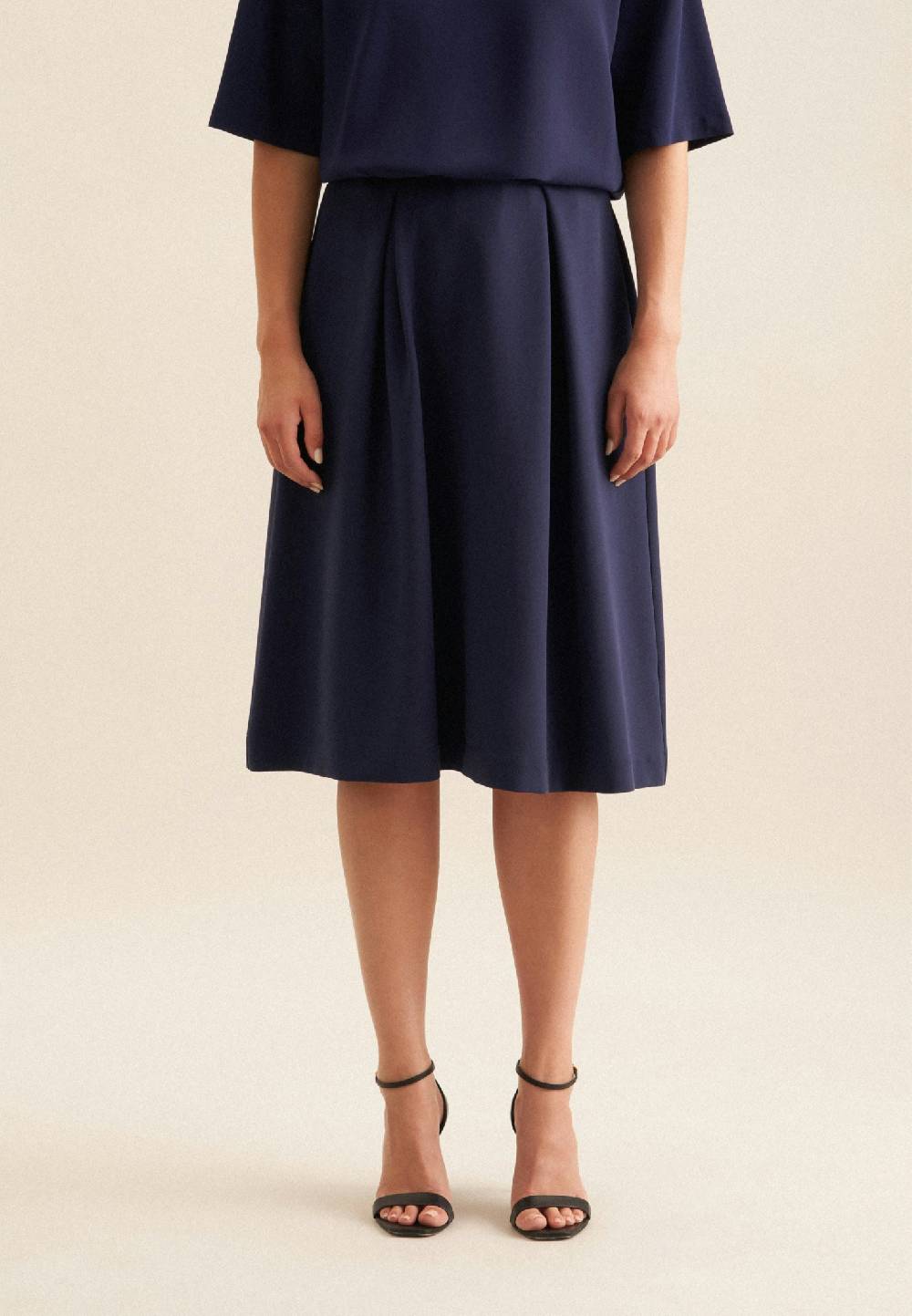 Studio Seidensticker Krepp Midi Rock