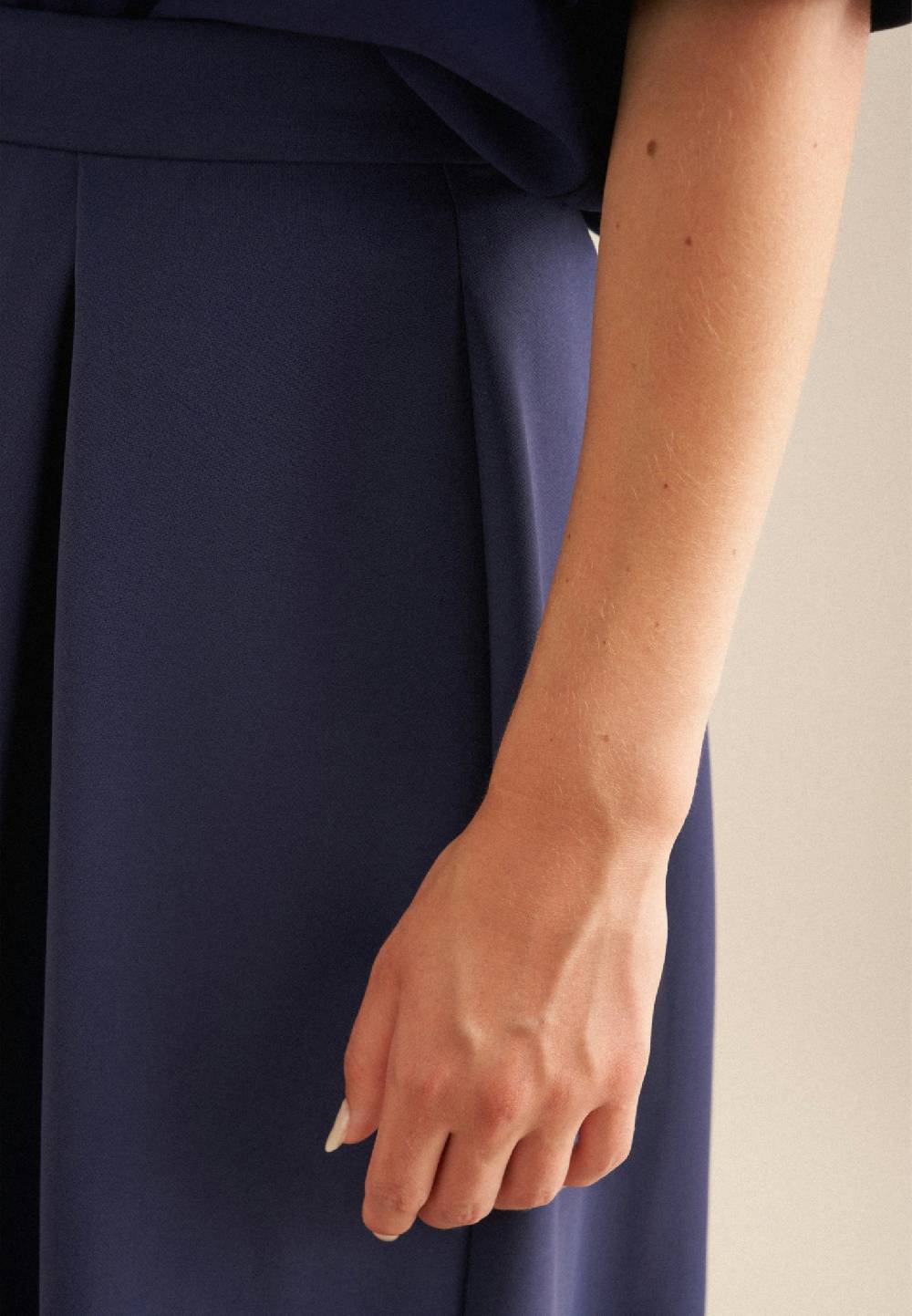 Studio Seidensticker Krepp Midi Rock