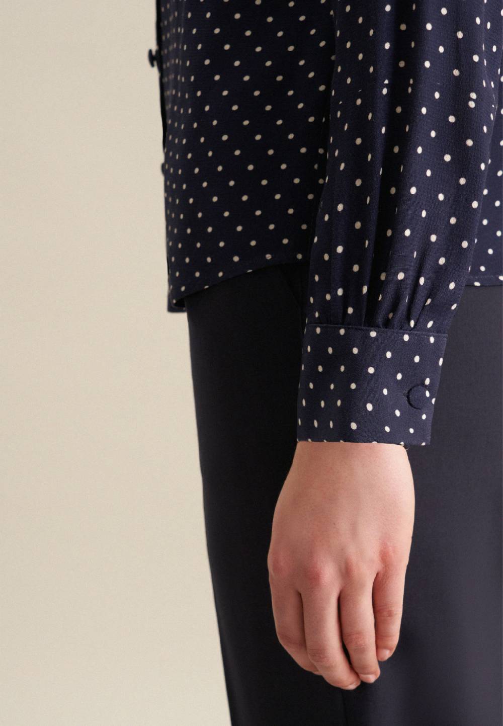 Studio Seidensticker Krepp Schluppenbluse