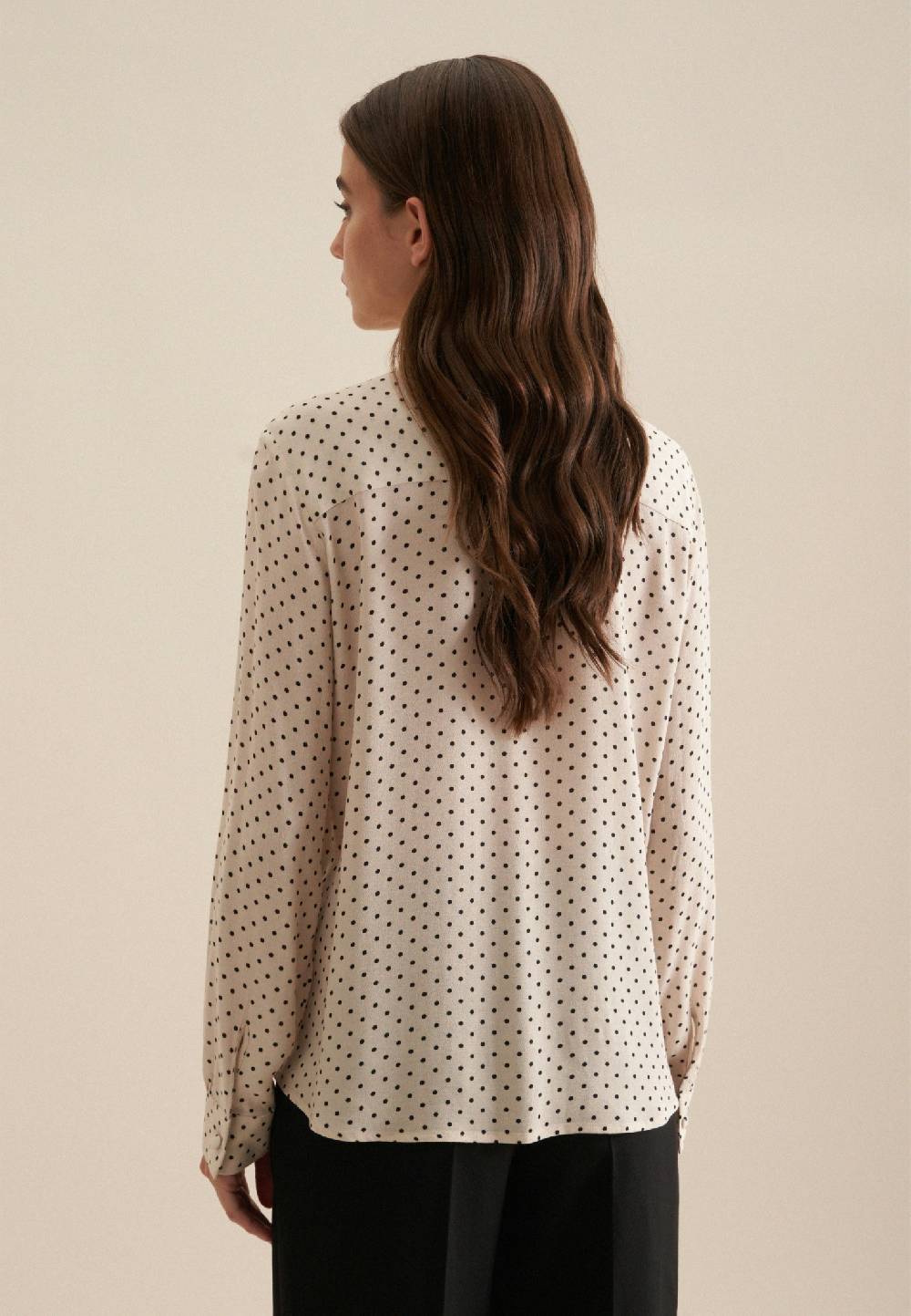 Studio Seidensticker Krepp Schluppenbluse