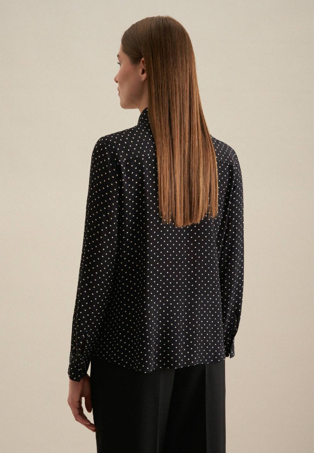 Studio Seidensticker Krepp Schluppenbluse