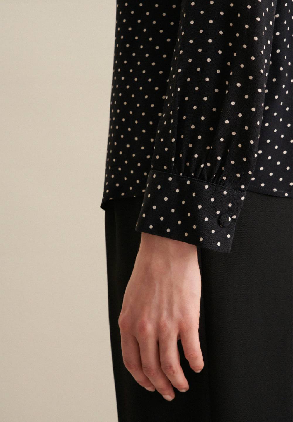 Studio Seidensticker Krepp Schluppenbluse