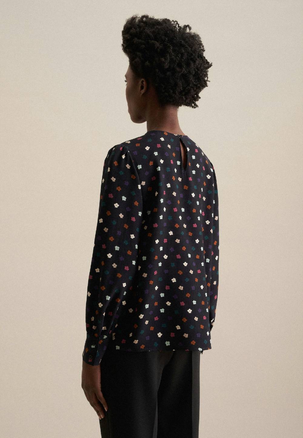 Studio Seidensticker Krepp Shirtbluse