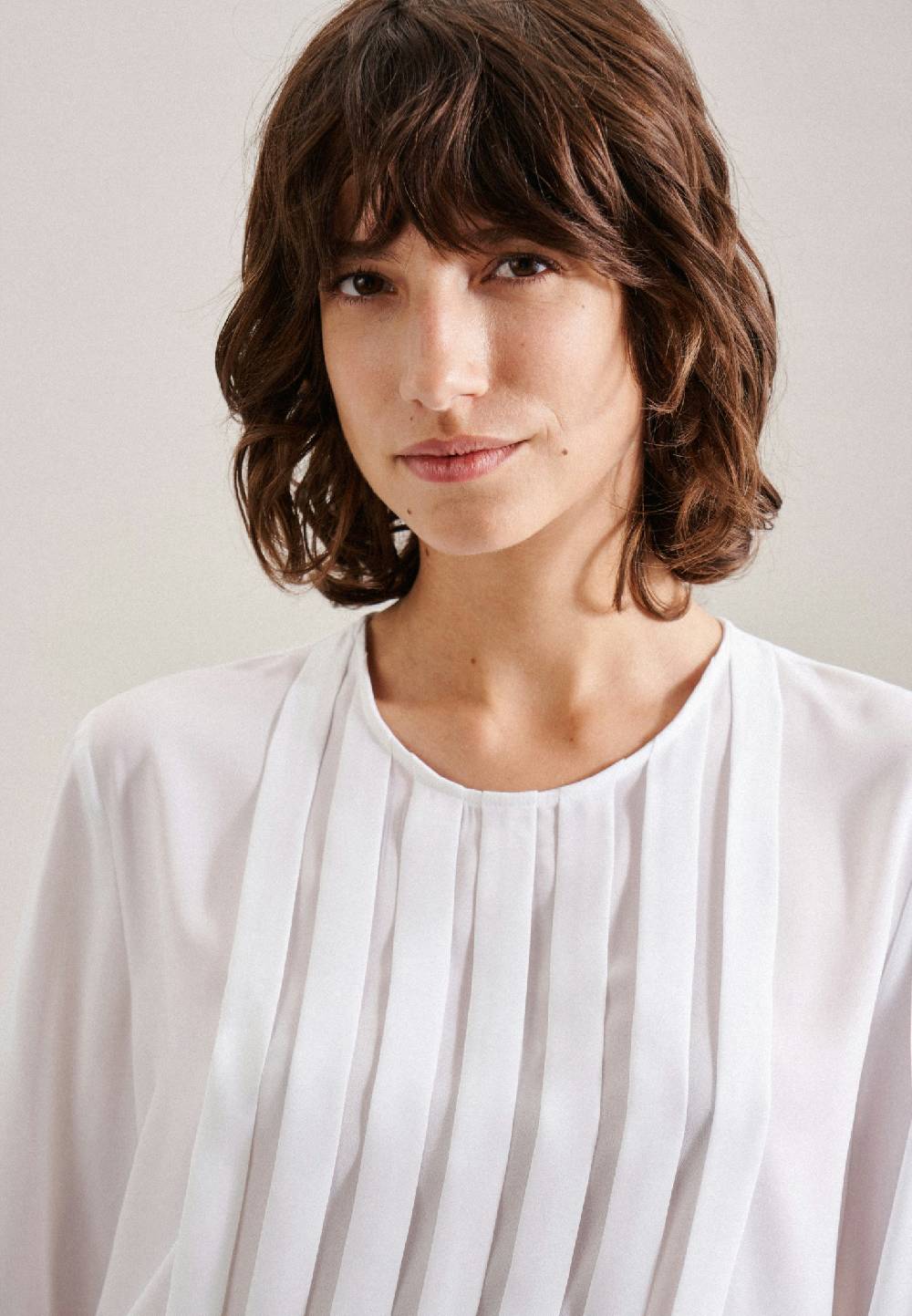 Studio Seidensticker Krepp Shirtbluse