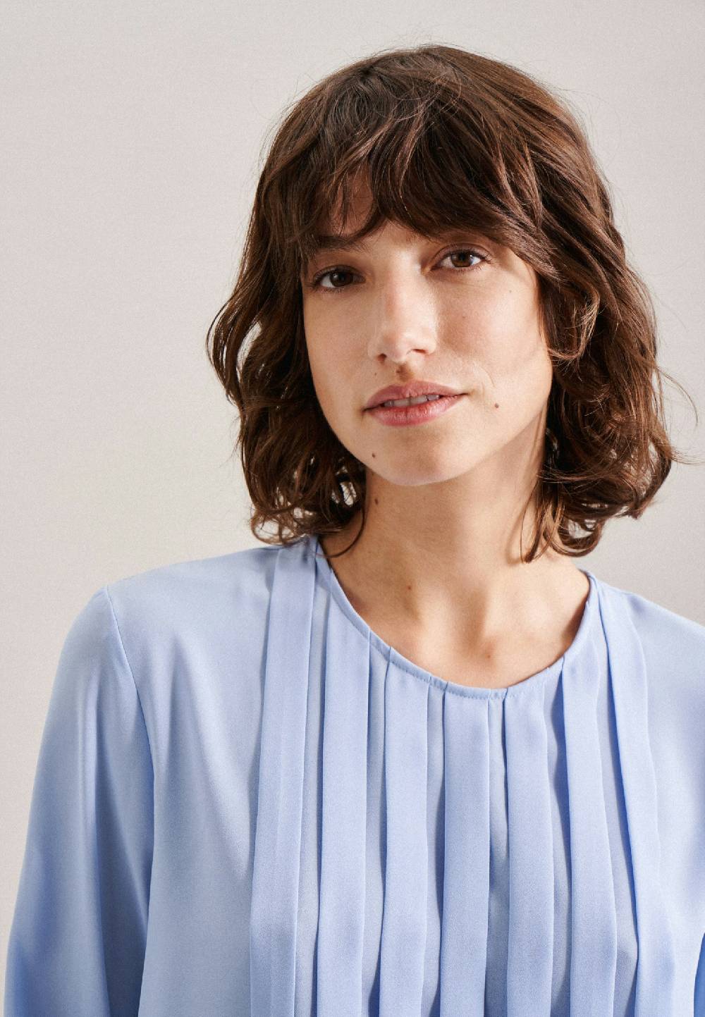 Studio Seidensticker Krepp Shirtbluse