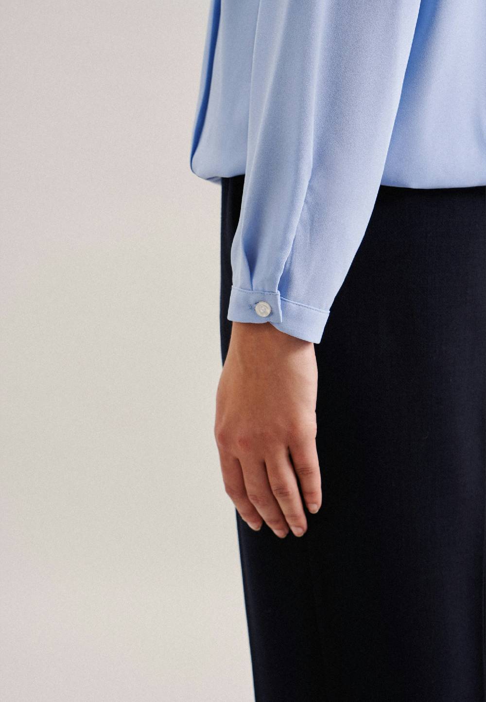 Studio Seidensticker Krepp Shirtbluse