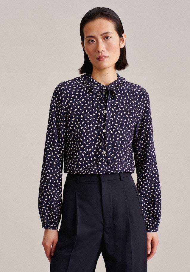 Studio Seidensticker Krepp Stehkragenbluse