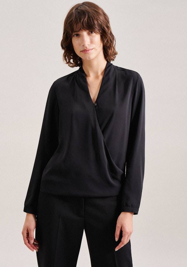 Studio Seidensticker Krepp Wickelbluse
