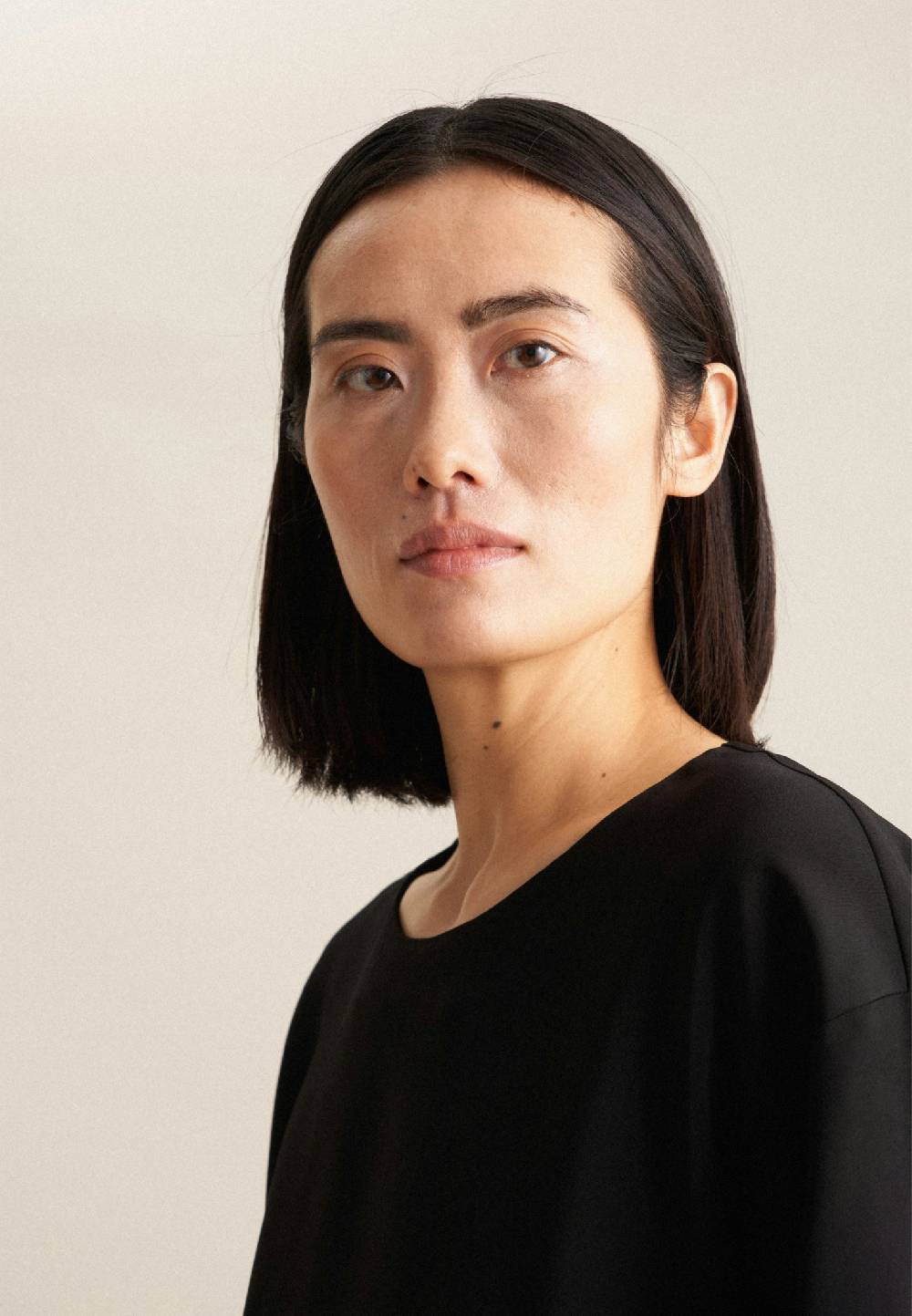 Studio Seidensticker Kurzarm Krepp Shirt