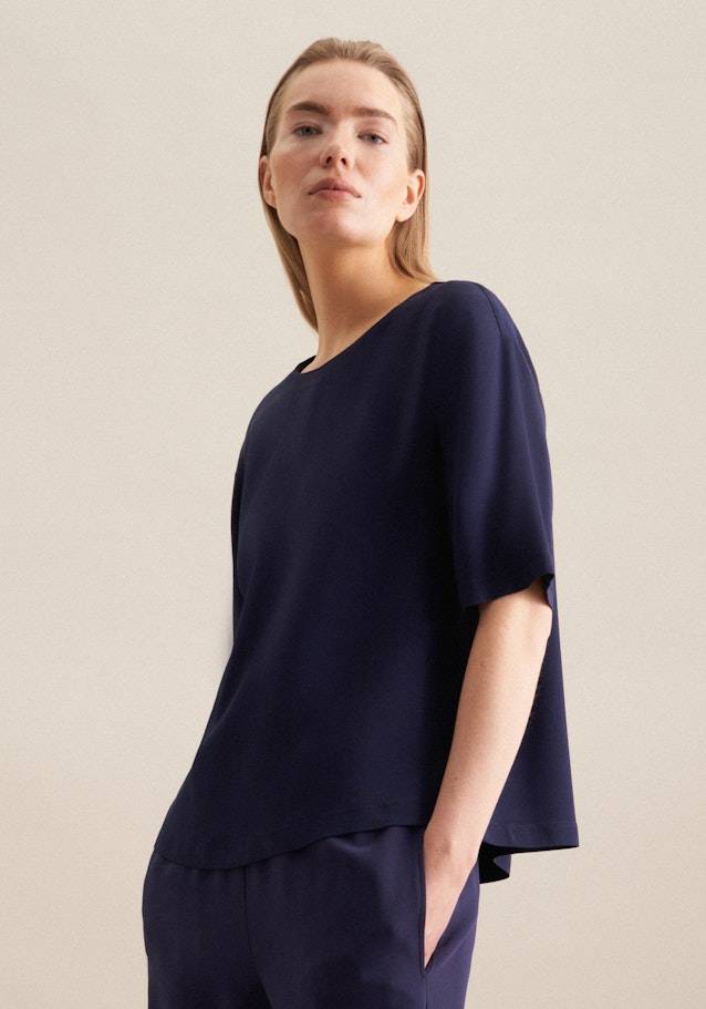 Studio Seidensticker Kurzarm Krepp Shirt