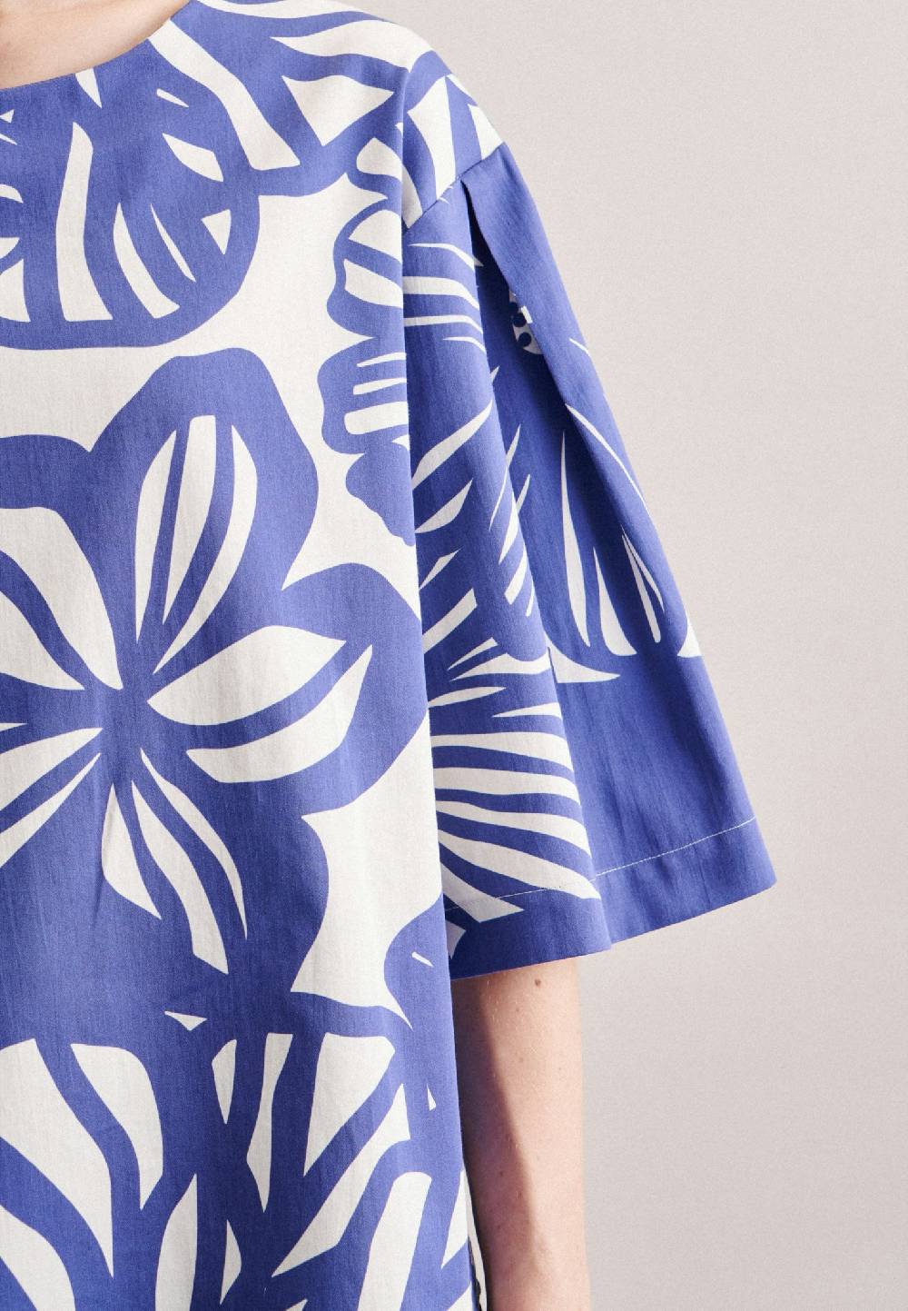 Studio Seidensticker Kurzarm Satin Shirtbluse