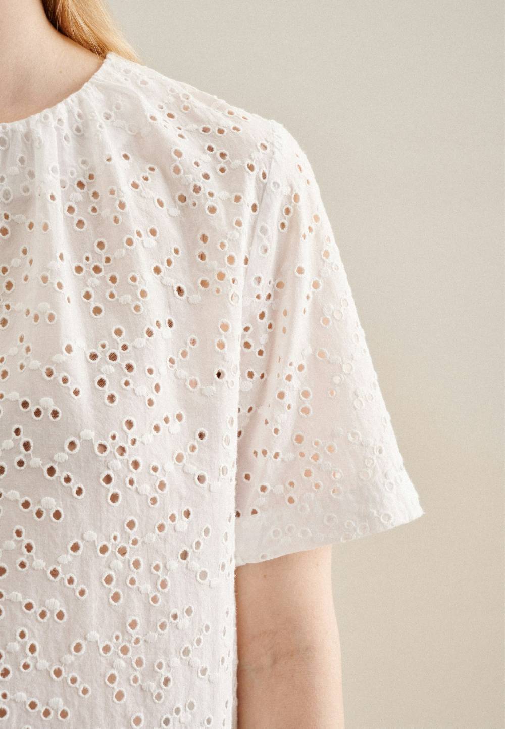 Studio Seidensticker Kurzarm Voile Shirt