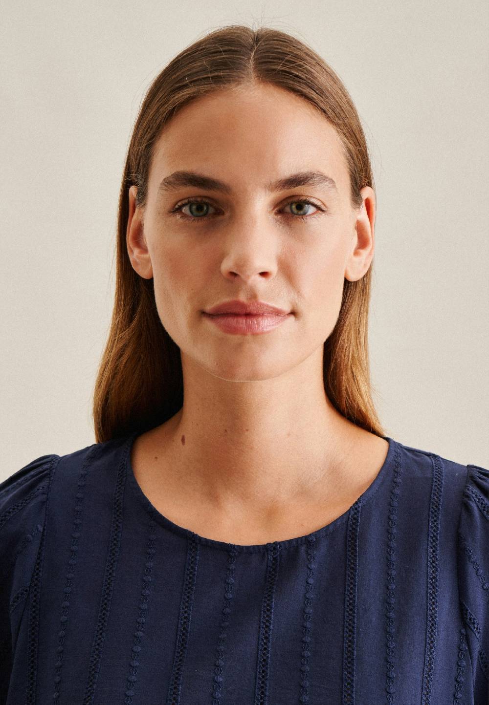 Studio Seidensticker Kurzarm Voile Shirtbluse