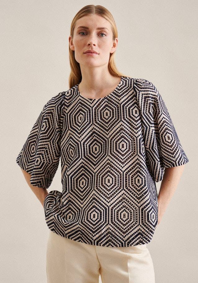 Studio Seidensticker Kurzarm Voile Shirtbluse