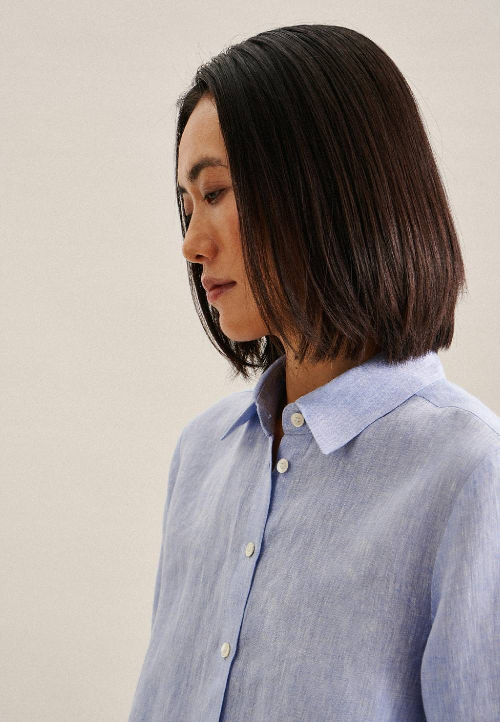 Studio Seidensticker Leinen Hemdbluse