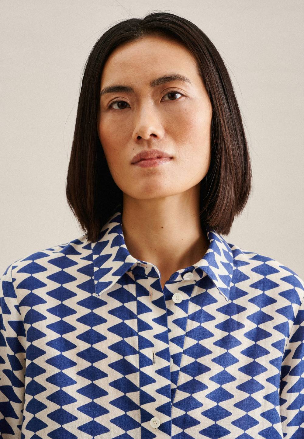 Studio Seidensticker Leinen Hemdbluse