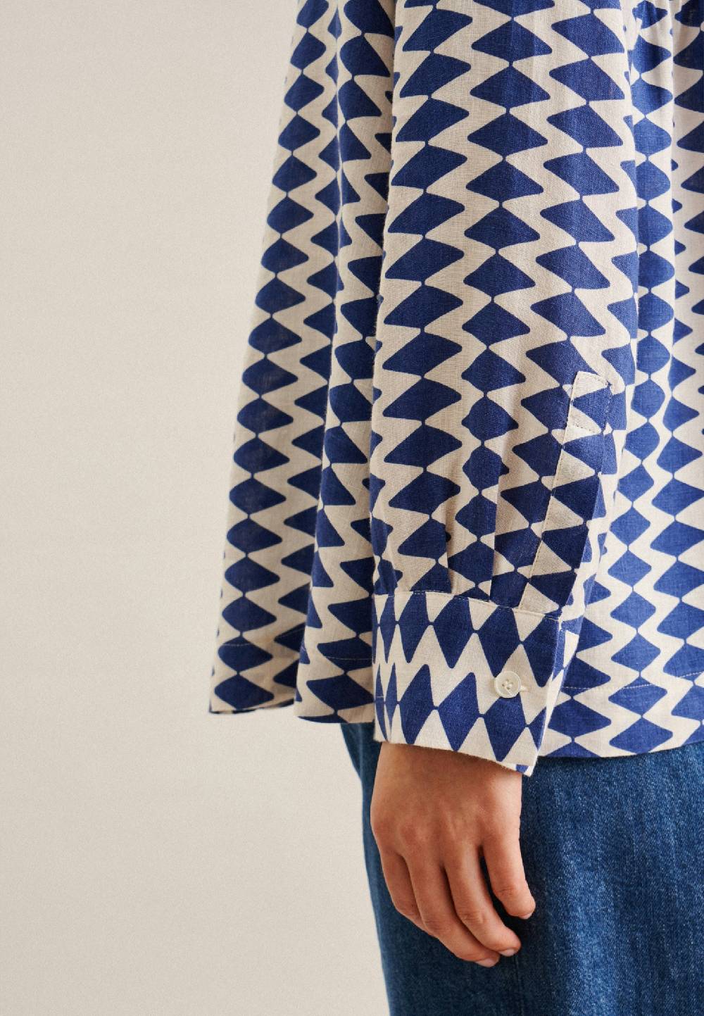 Studio Seidensticker Leinen Hemdbluse