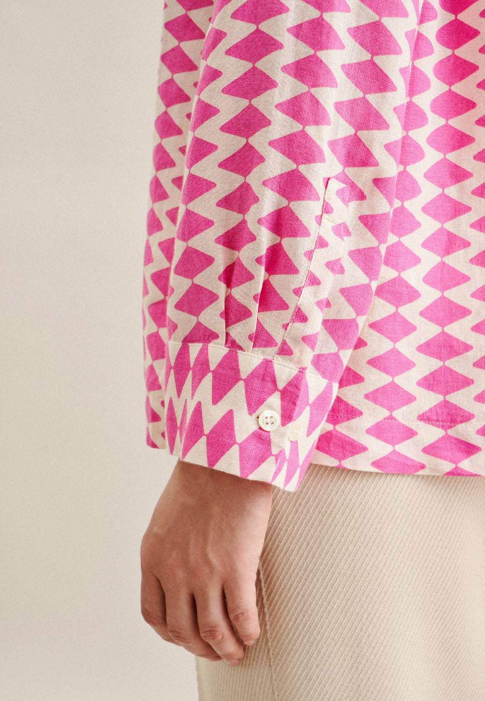 Studio Seidensticker Leinen Hemdbluse