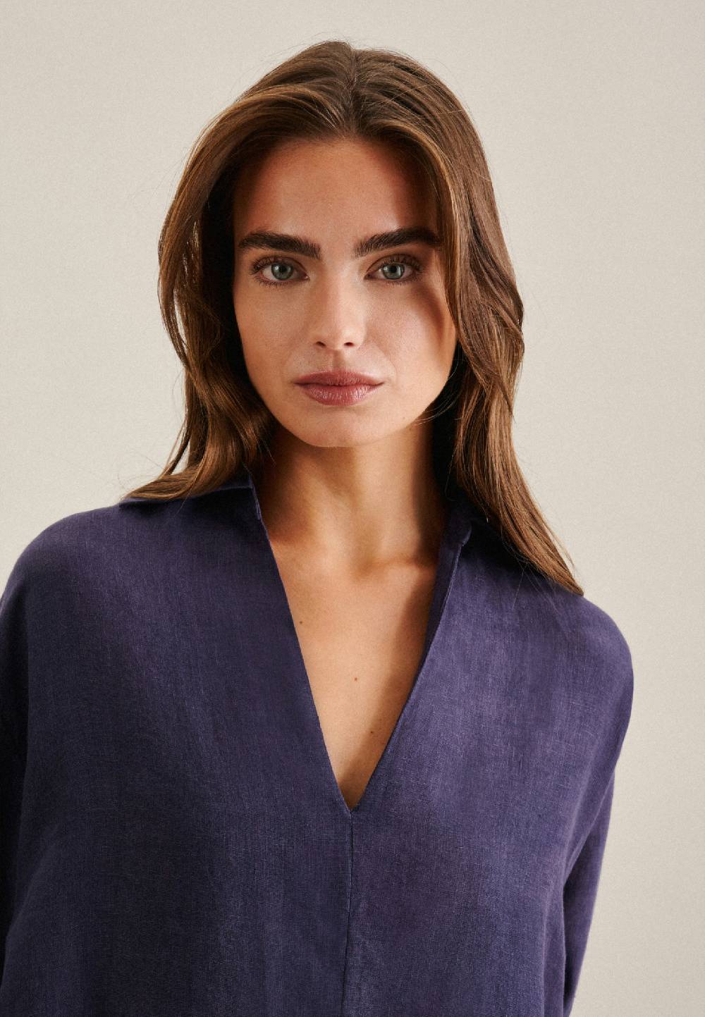 Studio Seidensticker Leinen Maxi Kleid