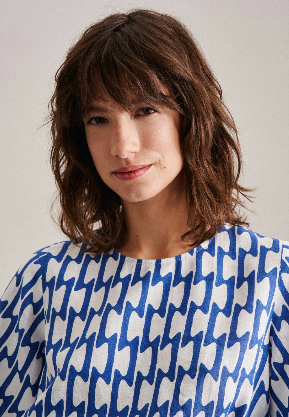 Studio Seidensticker Leinen Midi Kleid