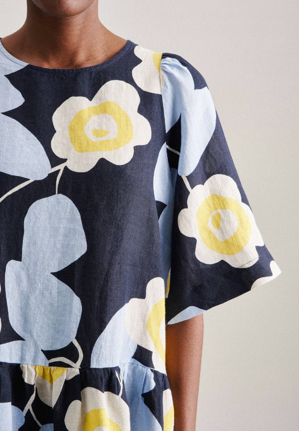 Studio Seidensticker Leinen Midi Kleid