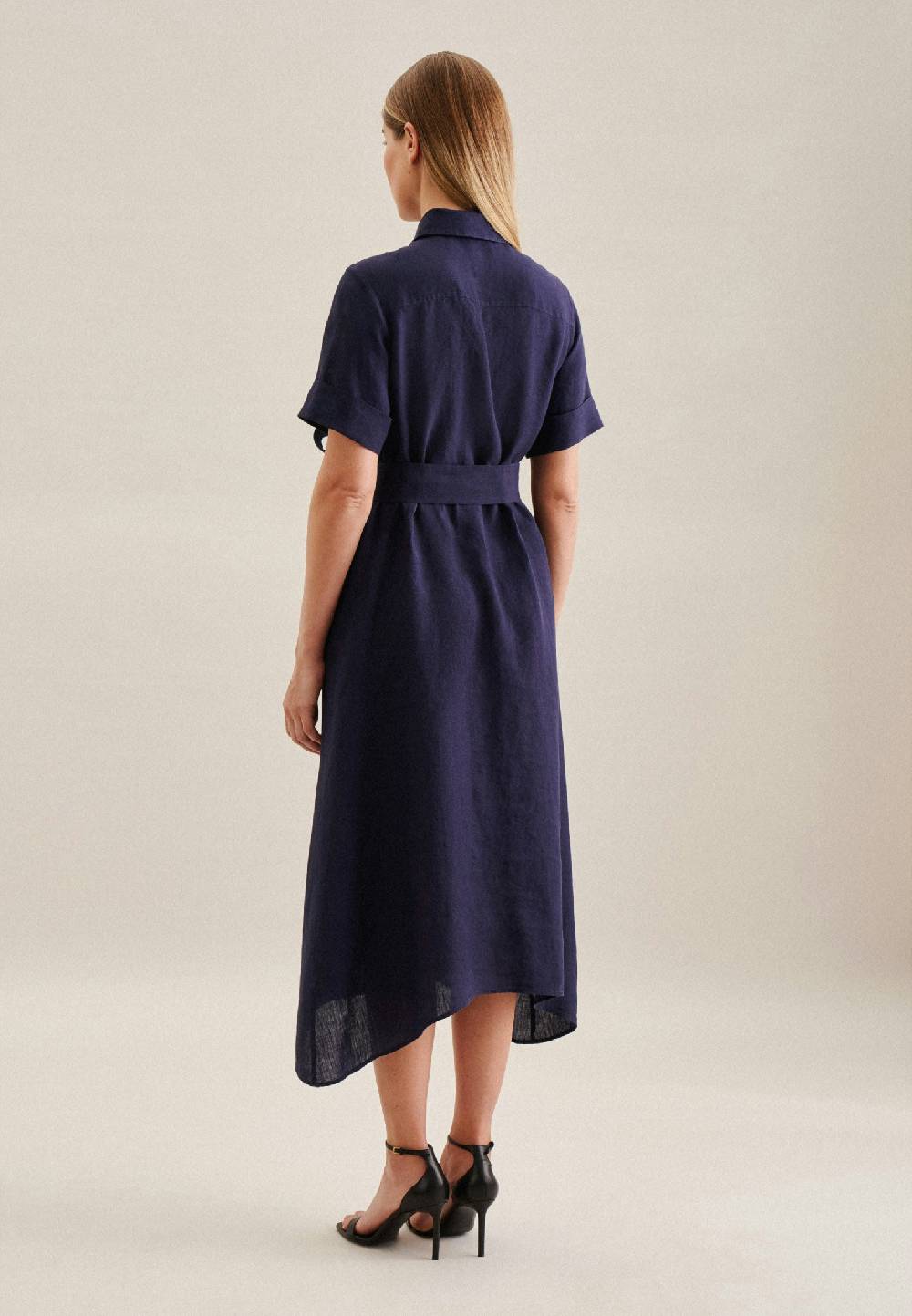 Studio Seidensticker Leinen Midi Kleid