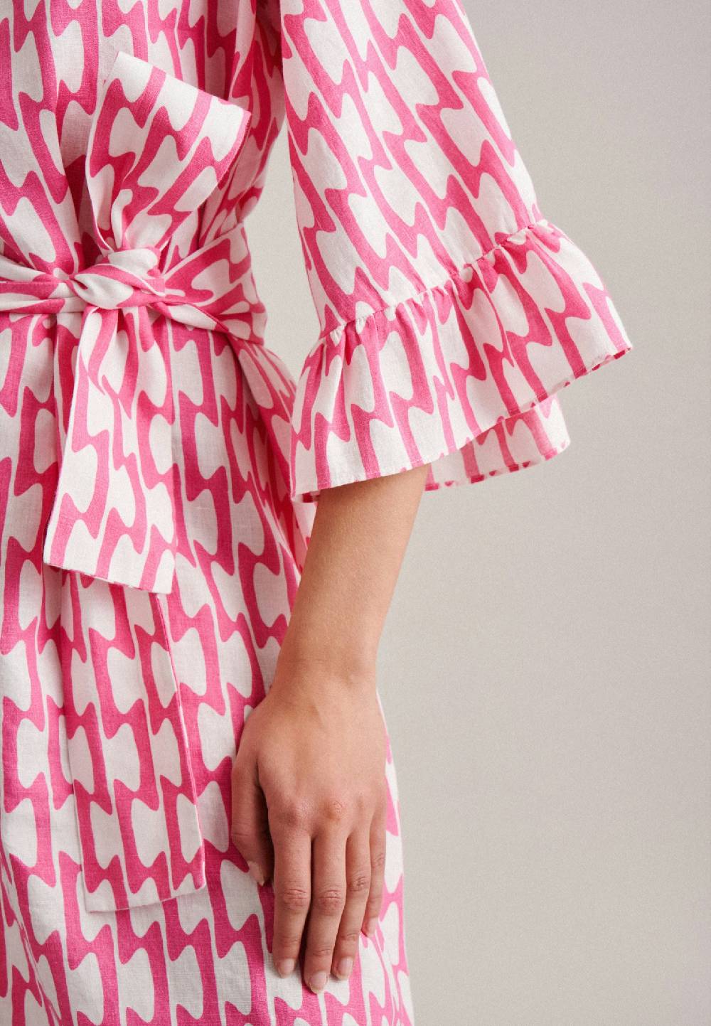 Studio Seidensticker Leinen Midi Kleid