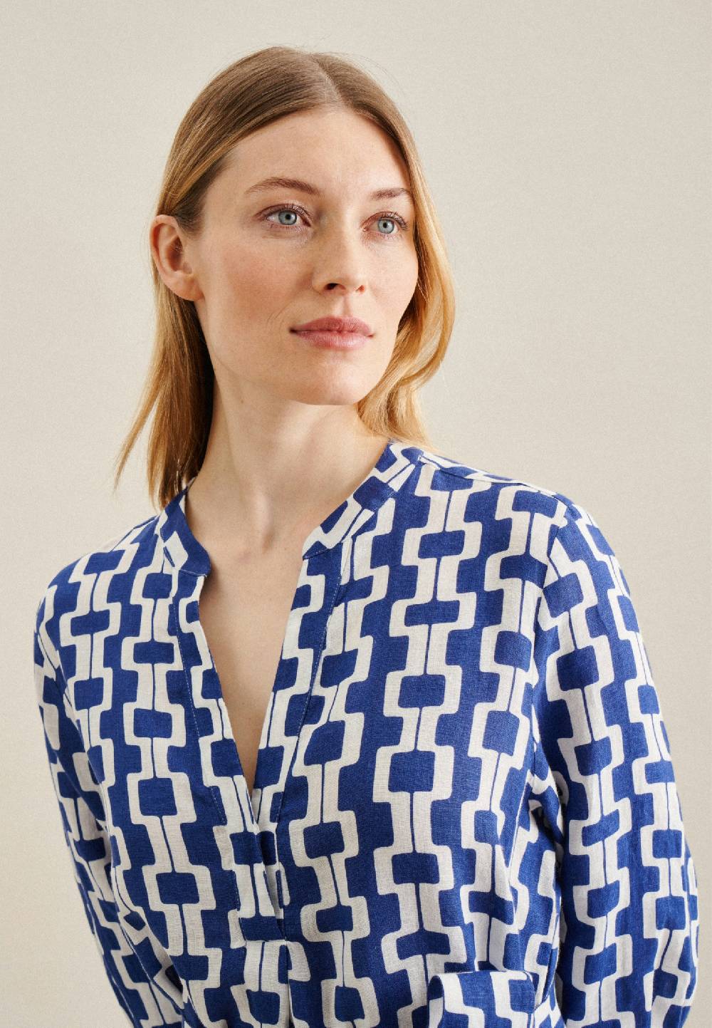 Studio Seidensticker Leinen Midi Kleid