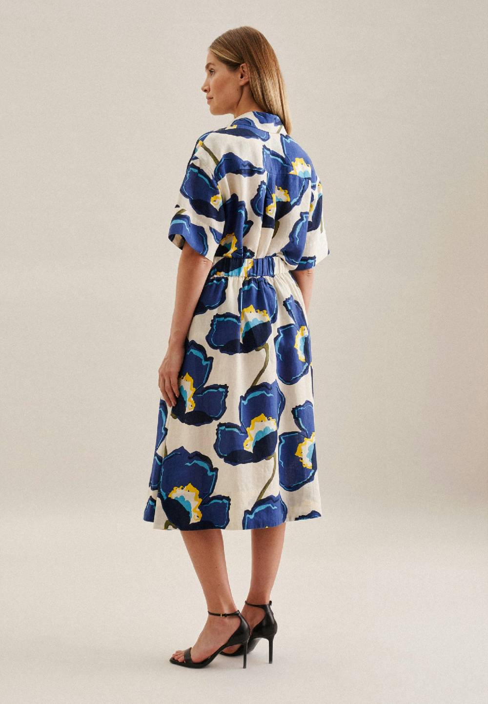 Studio Seidensticker Leinen Midi Rock