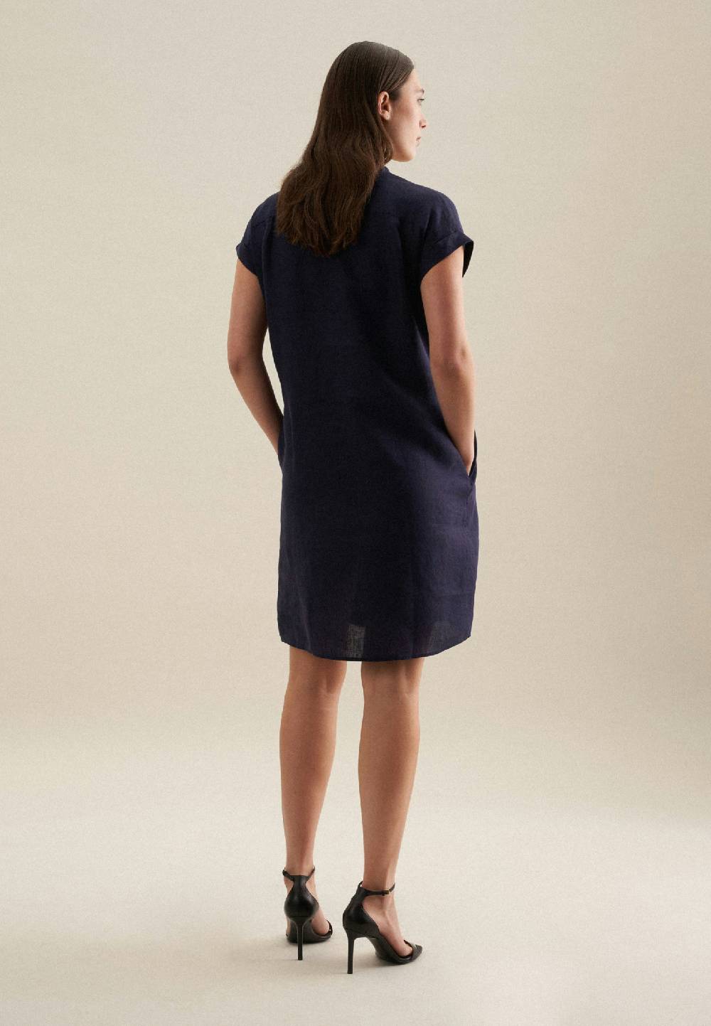 Studio Seidensticker Leinen Mini Kleid