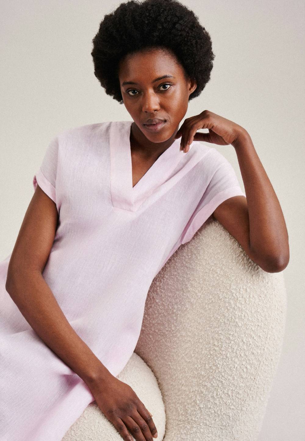 Studio Seidensticker Leinen Mini Kleid