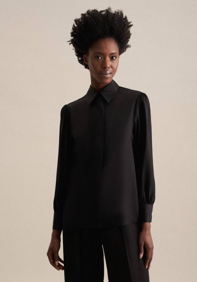 Studio Seidensticker Leinwandbindung Hemdbluse