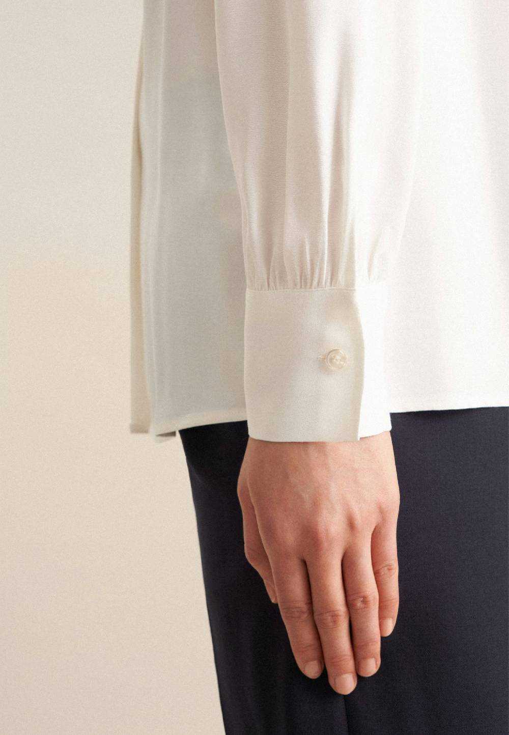 Studio Seidensticker Leinwandbindung Hemdbluse