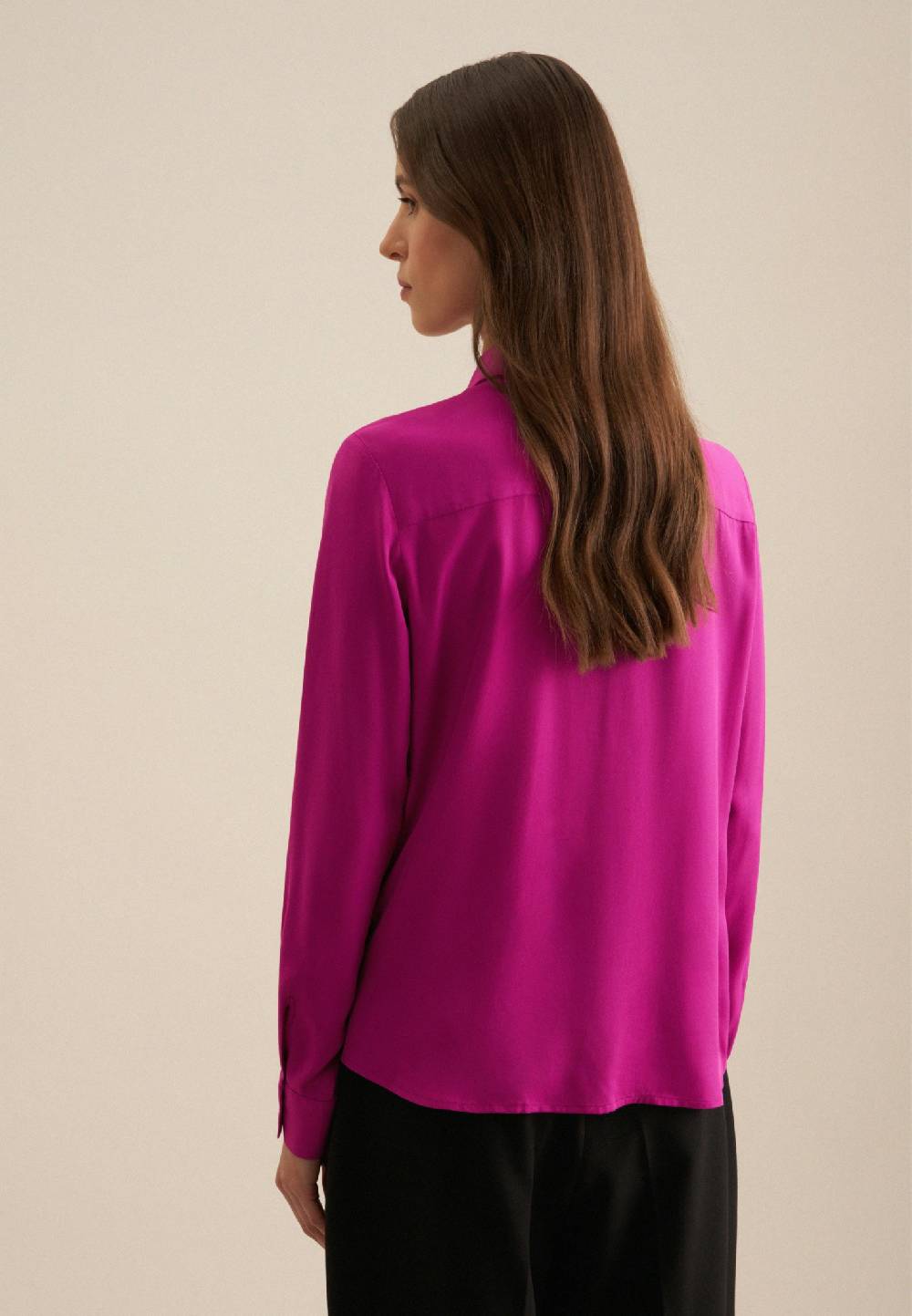 Studio Seidensticker Leinwandbindung Hemdbluse