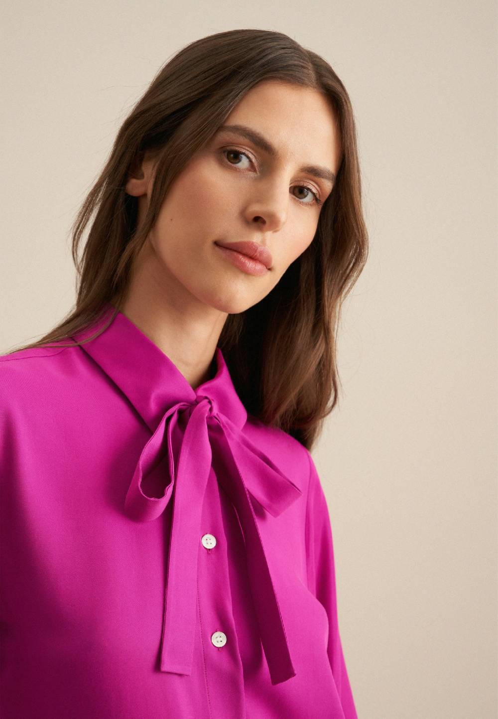 Studio Seidensticker Leinwandbindung Hemdbluse