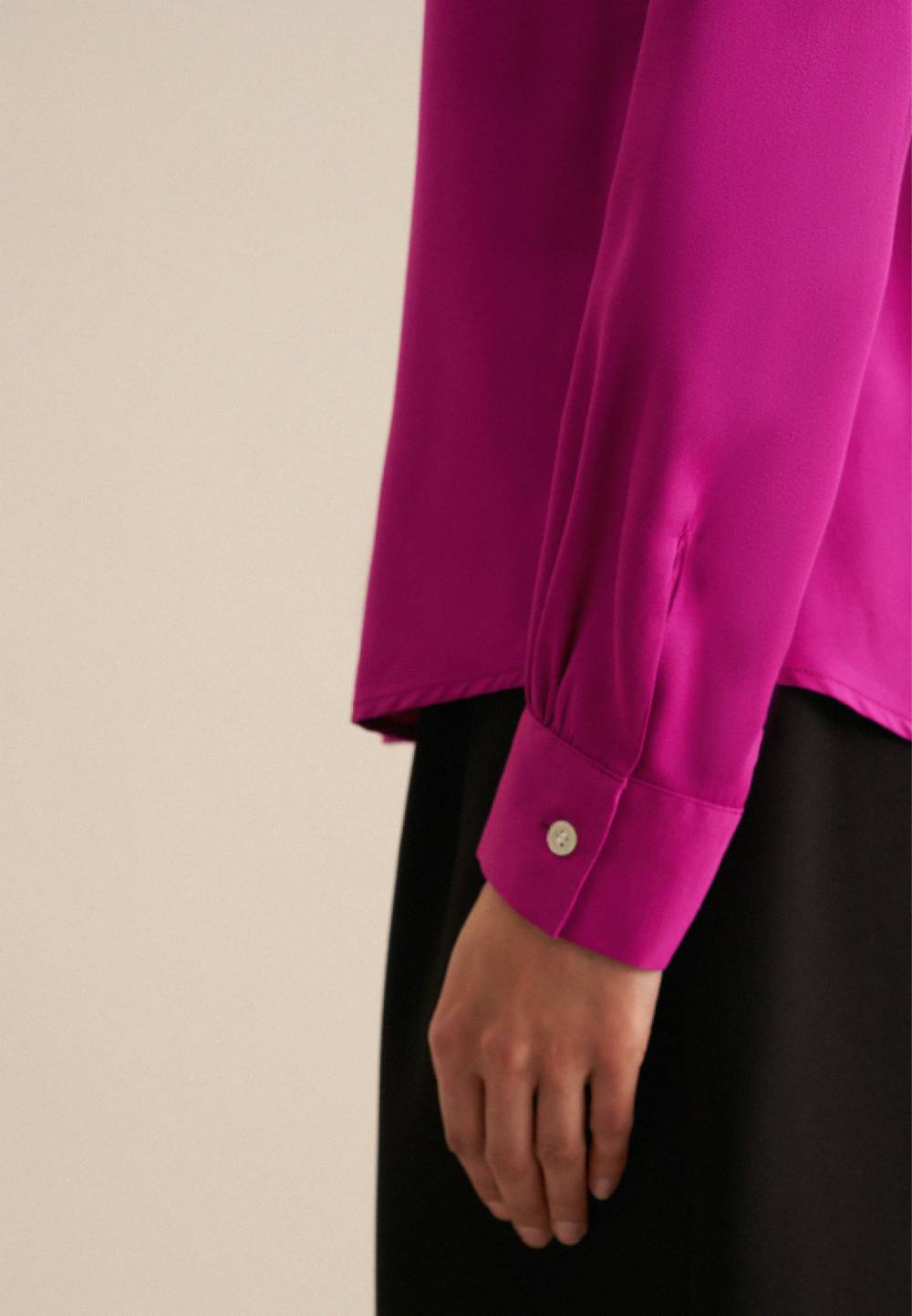 Studio Seidensticker Leinwandbindung Hemdbluse