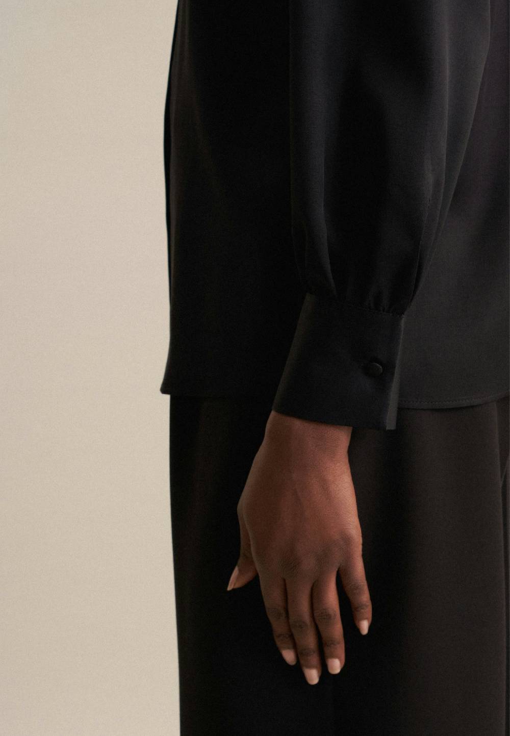 Studio Seidensticker Leinwandbindung Hemdbluse