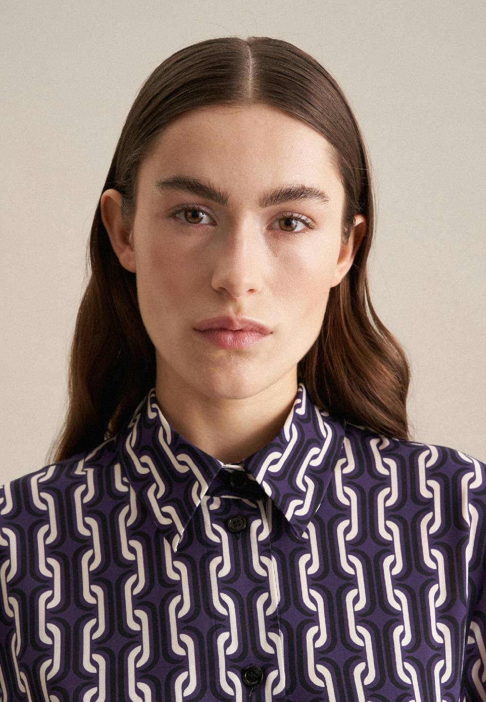 Studio Seidensticker Leinwandbindung Midi Kleid