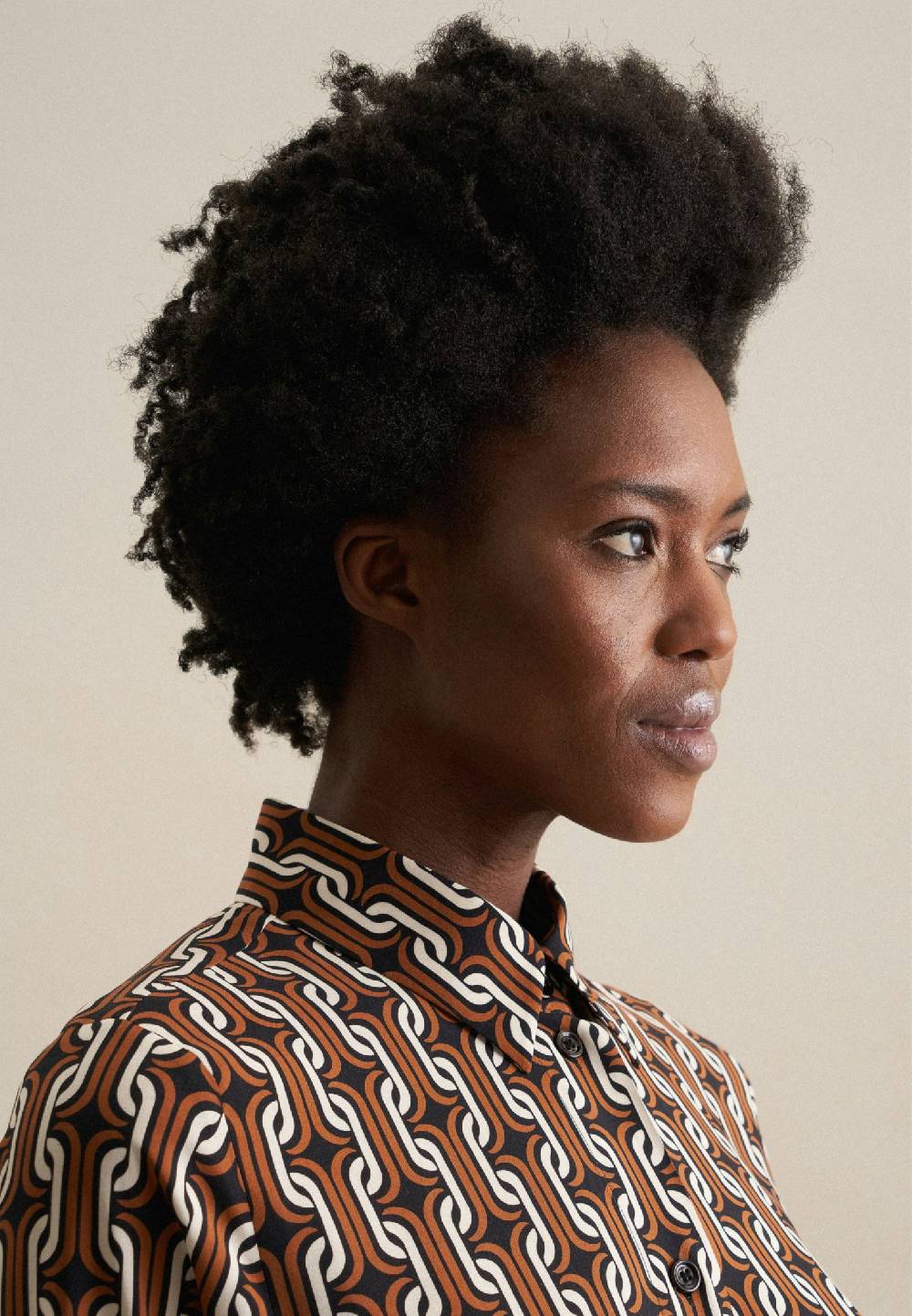 Studio Seidensticker Leinwandbindung Midi Kleid