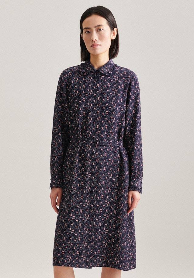 Studio Seidensticker Leinwandbindung Midi Kleid