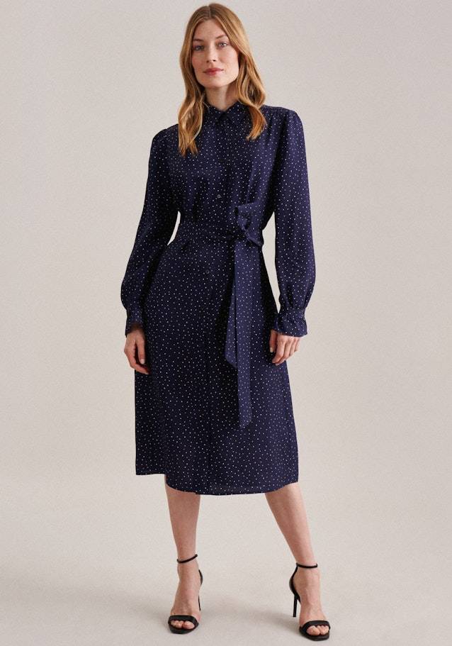 Studio Seidensticker Leinwandbindung Midi Kleid