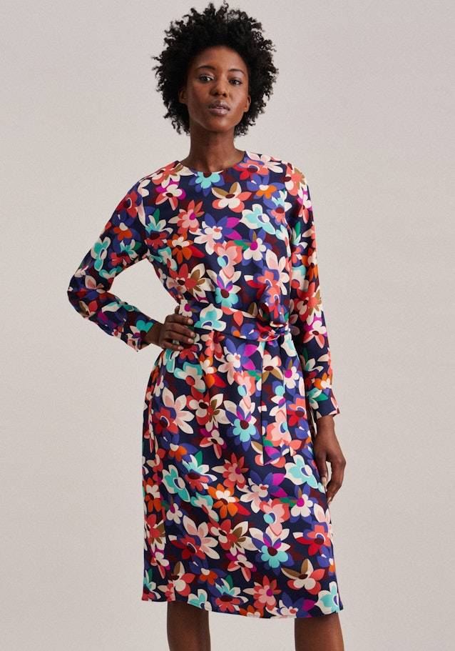 Studio Seidensticker Leinwandbindung Midi Kleid