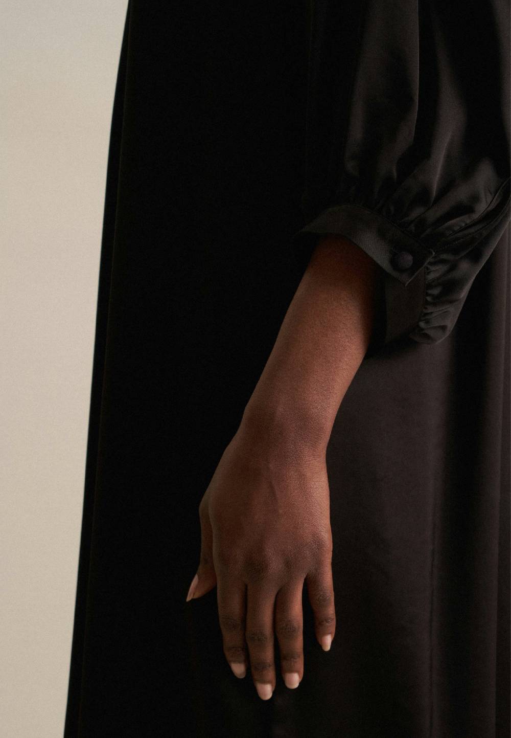 Studio Seidensticker Leinwandbindung Midi Kleid