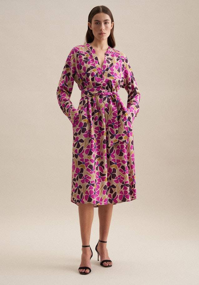 Studio Seidensticker Leinwandbindung Midi Kleid