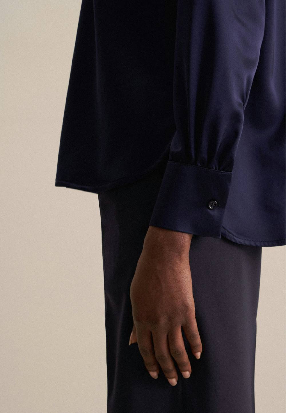 Studio Seidensticker Leinwandbindung Shirt