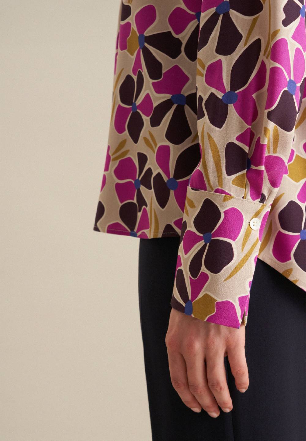 Studio Seidensticker Leinwandbindung Tunika