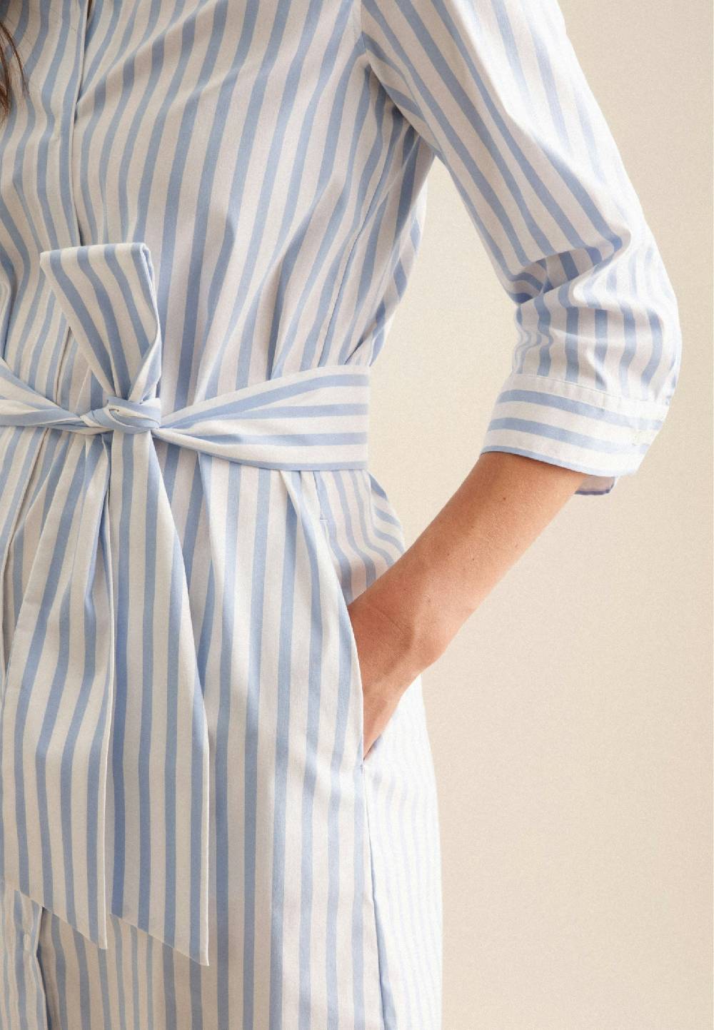 Studio Seidensticker Popeline Midi Kleid