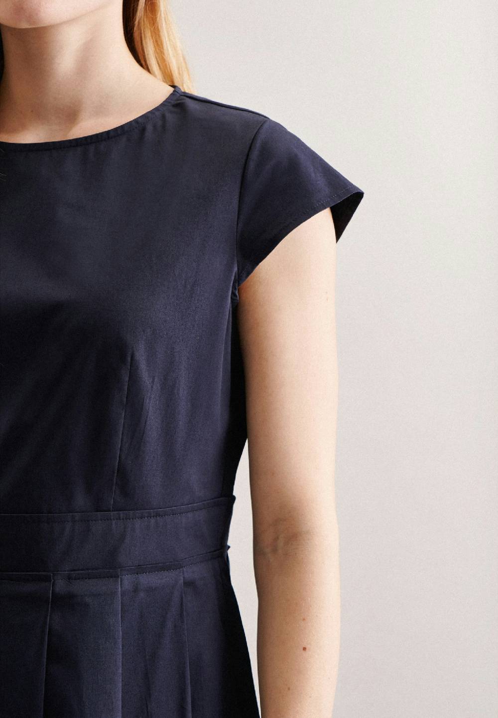 Studio Seidensticker Popeline Midi Kleid