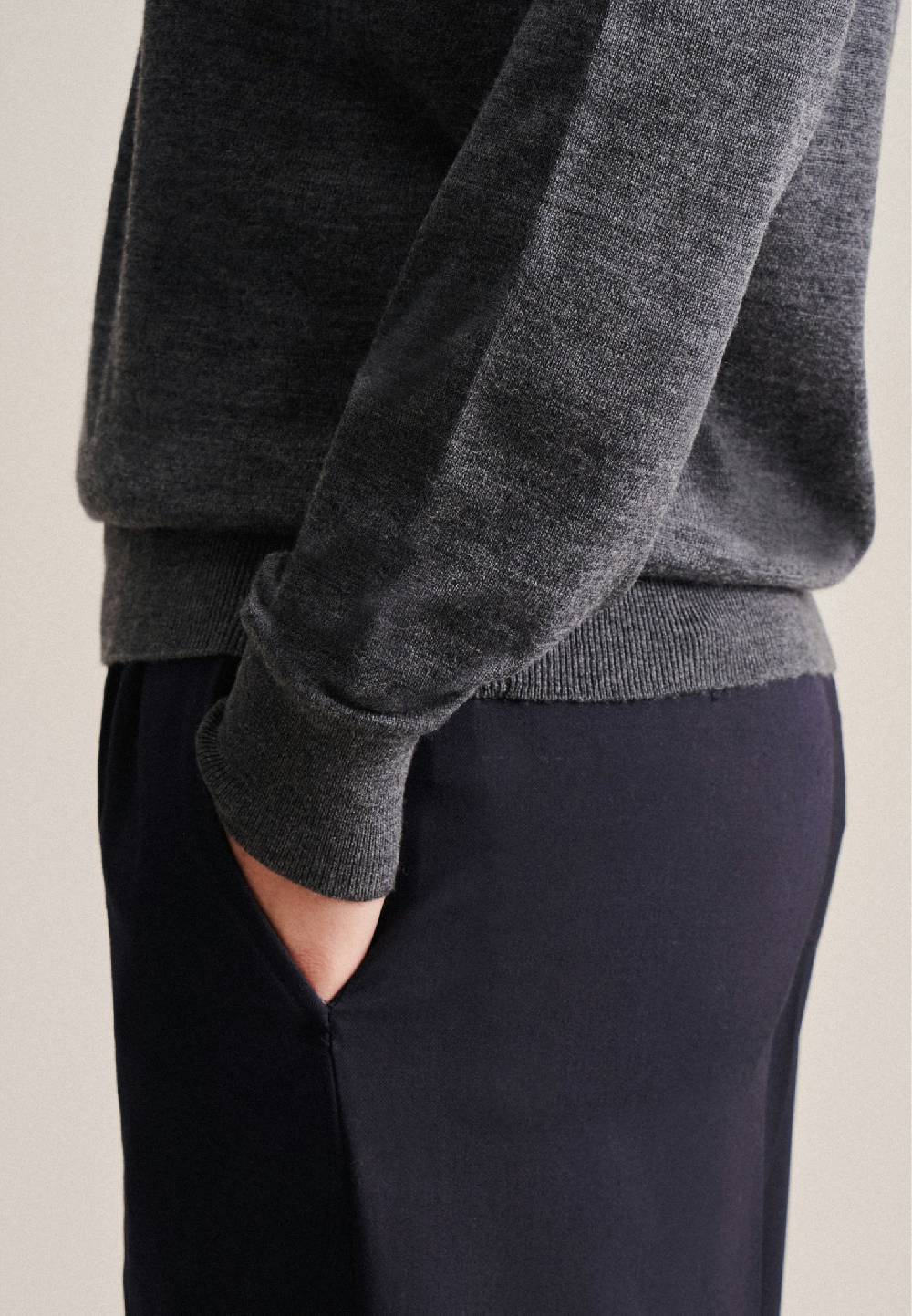 Studio Seidensticker Rundhals Pullover Regular