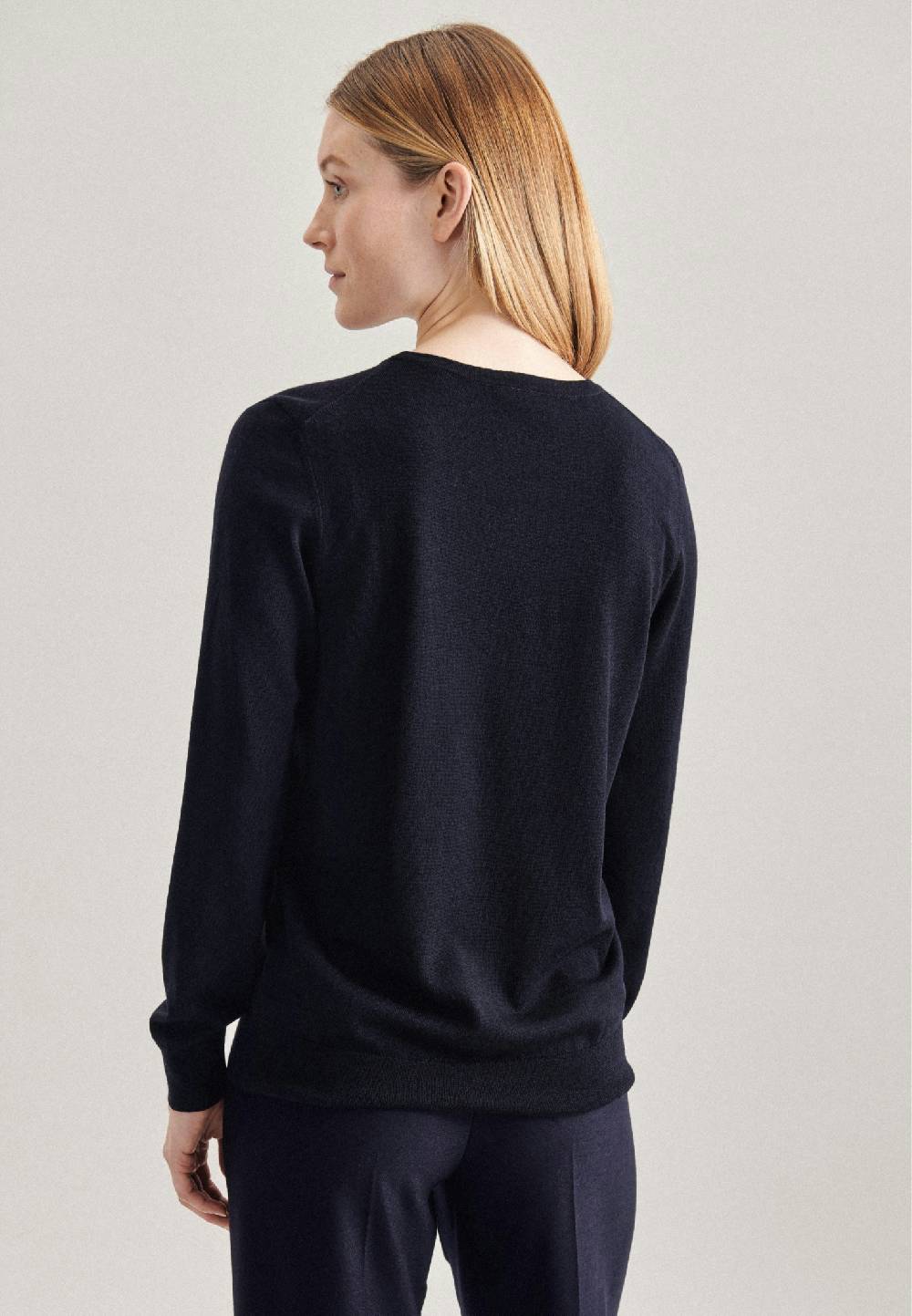 Studio Seidensticker Rundhals Pullover Regular